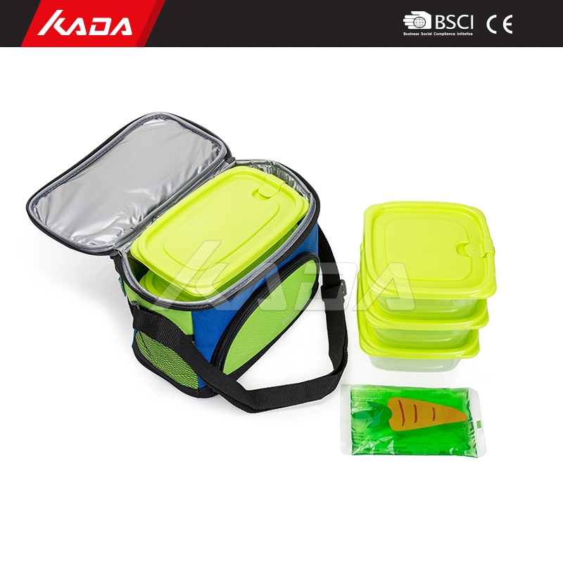 Waterproof Belt Rice Insulated Ice Cooler Bag with Zipper Neoprene Lunch Bag
