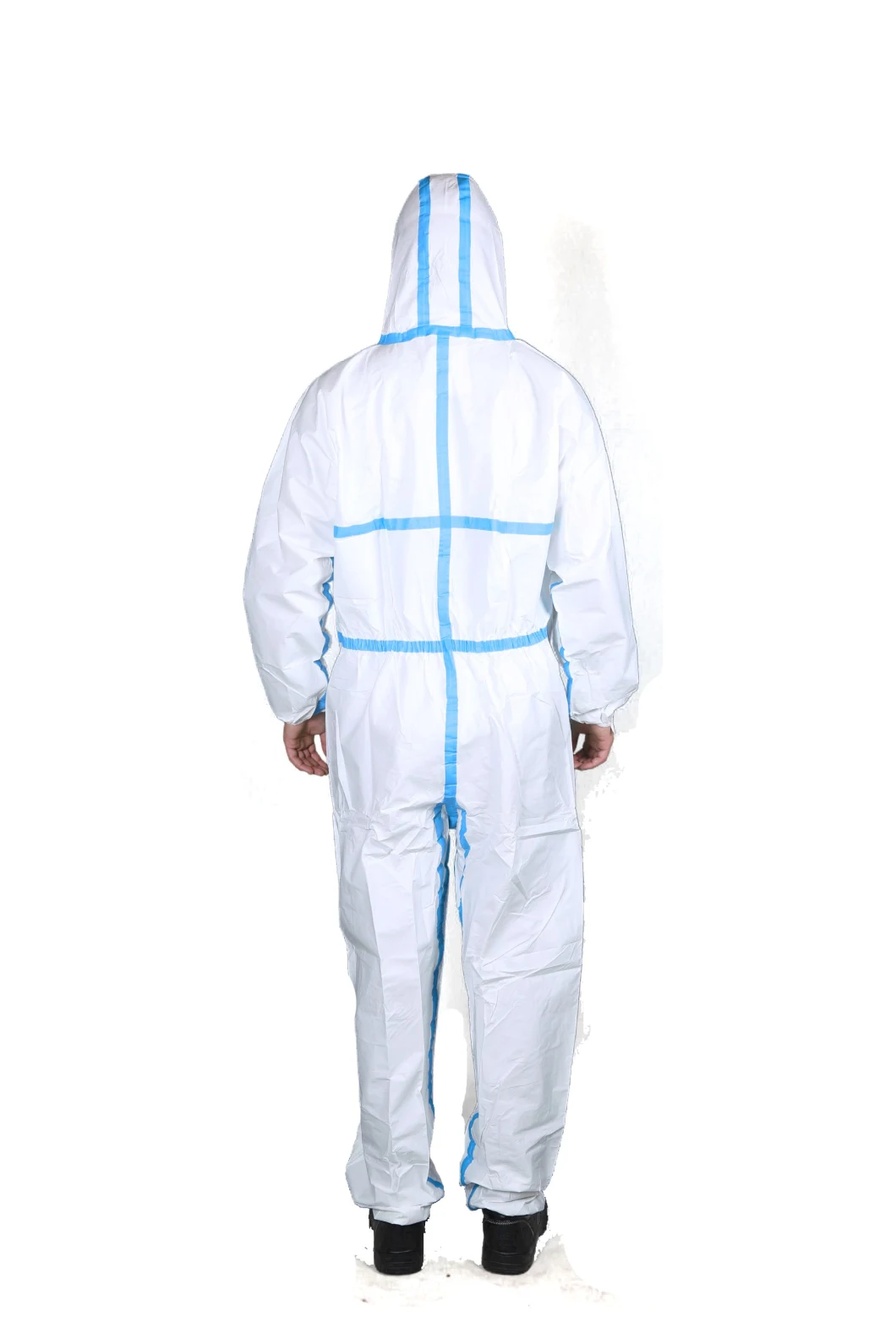 Type4/5/6 Disposable Nonwoven Taped Coverall for Painting Spray
