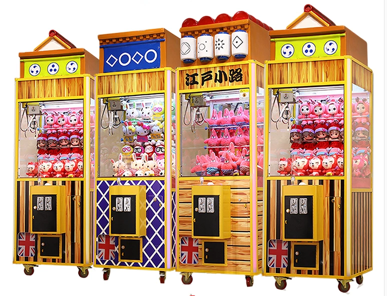 Japan Style Doll Candy Gift Prize Vending Game Machine Kit