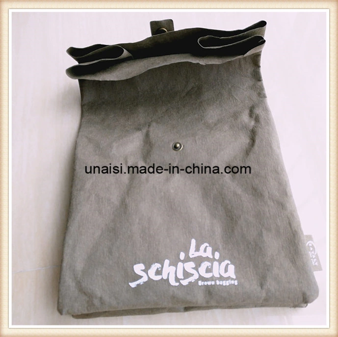 Reusable Washable Kraft Paper Eco-Friendly Snack Lunch Bag