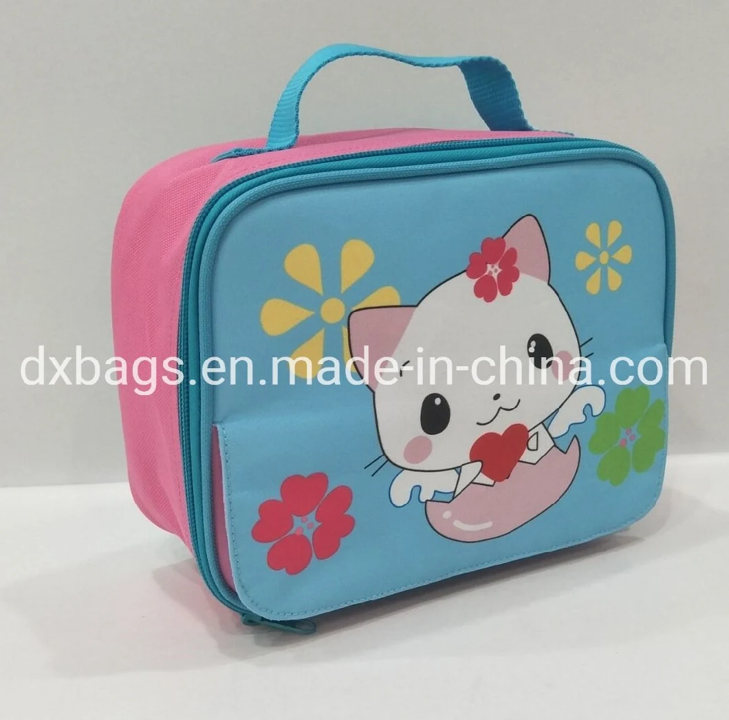 Portable Insulated Picnic Bag Oxford Lunch Box Bag Lunch Pack Ice Insulated Bag