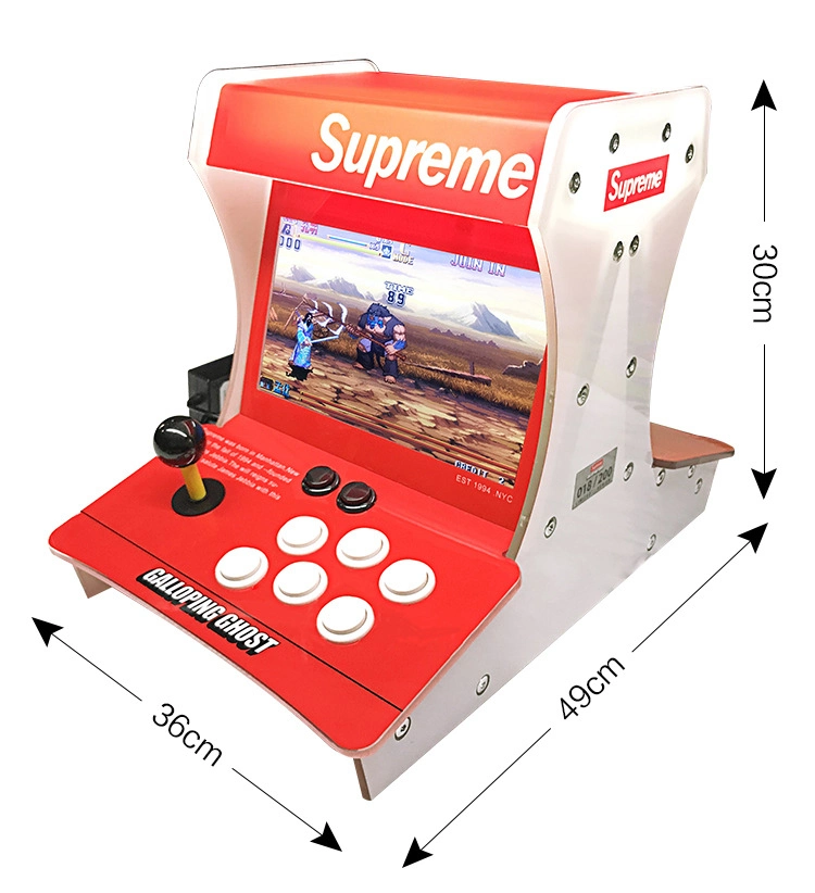Mini Amusement Arcade Game Machines, Mini 2 Players Supreme Fighting Game Machine