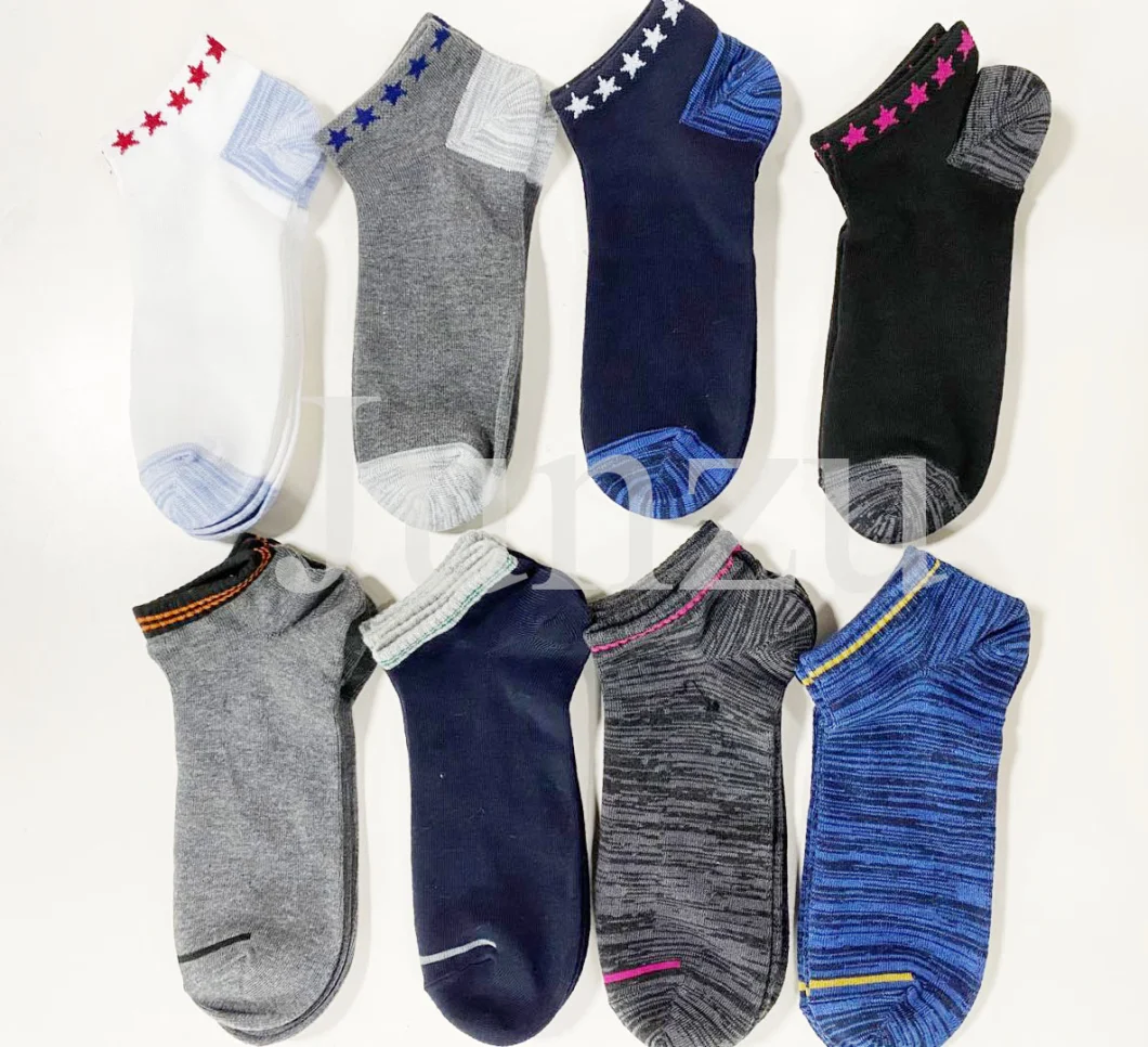 High Quality Men Custom Print Ankle Socks Fashion Cotton Sport Ankle Socks 100%Cotton Breathable Sport Ankle Short Sock