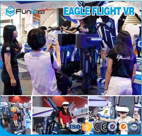 Interesting Air Roaming Vehicles with Vr Games Virtual Reality Simulation Game Machine for Teenagers and Adults