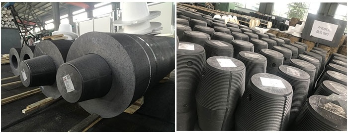 RP HP UHP High Carbon Graphite Electrode with Nipple for Steel Making Industry