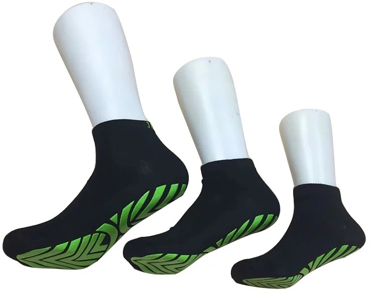Non-Slip Trampoline Sport Grip Ankle Sports Socks Non-Slip Trampoline Sport Grip Socks Anti Slip Grip Custom Logo Trampoline Ankle Socks Non Slip Athletic Socks