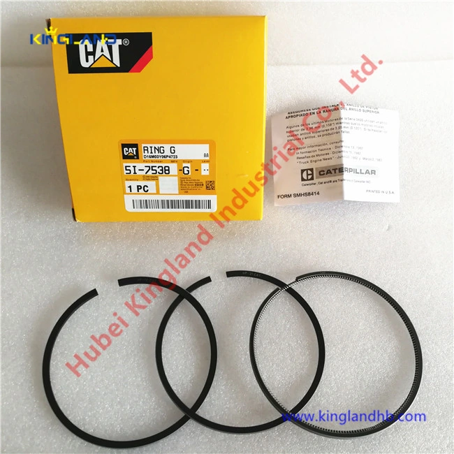 High Quality Auto Parts Diesel Engine 5I7538 Cat Pistong Ring Set for Cat/Caterpillar