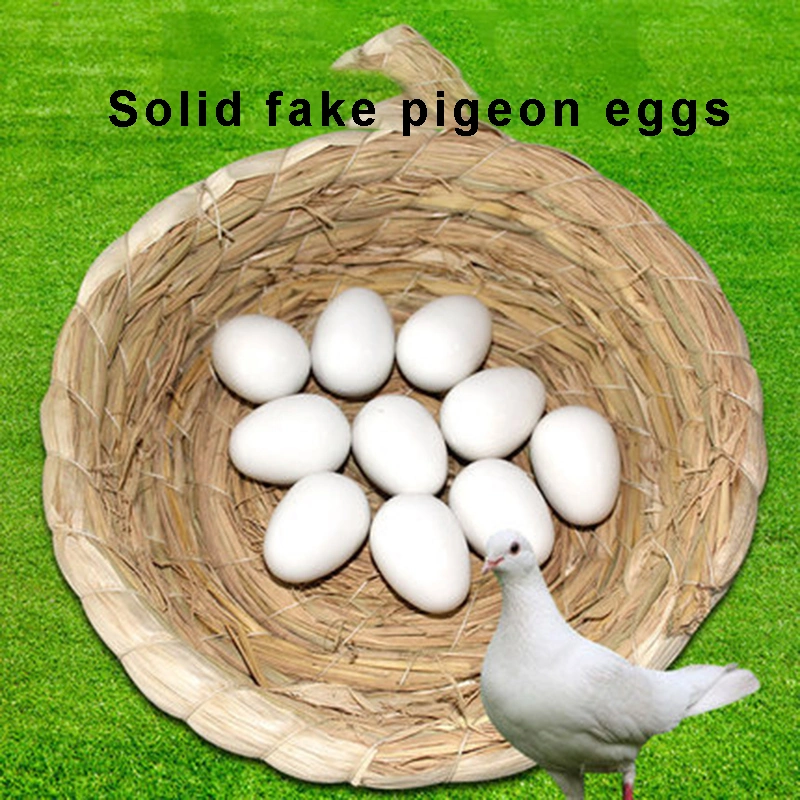 Artificial Pigeon Eggs Fake Eggs High Quality Pet Toys