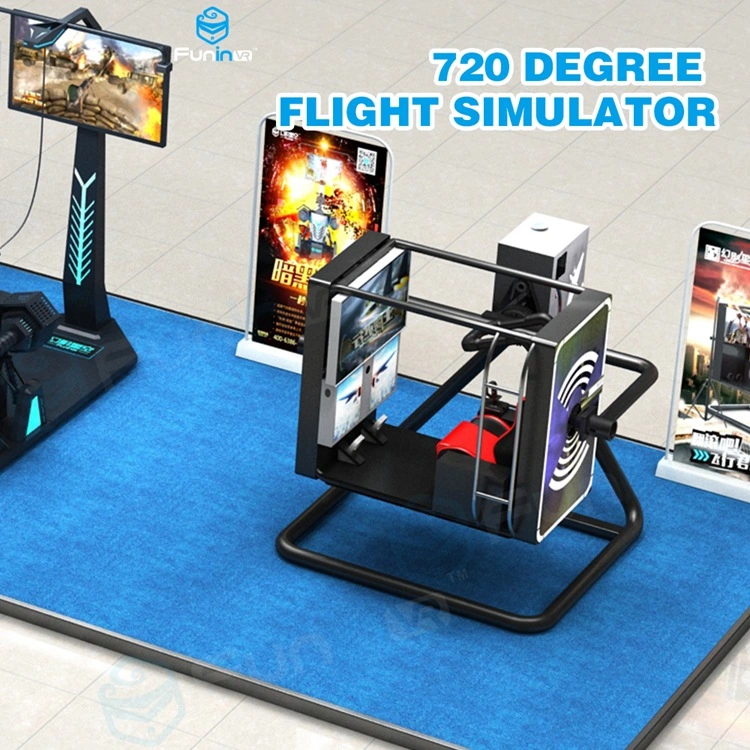 Exciting 720 Degree Flight Simulator 360 Flight Racing Simulator Cockpit for Sale