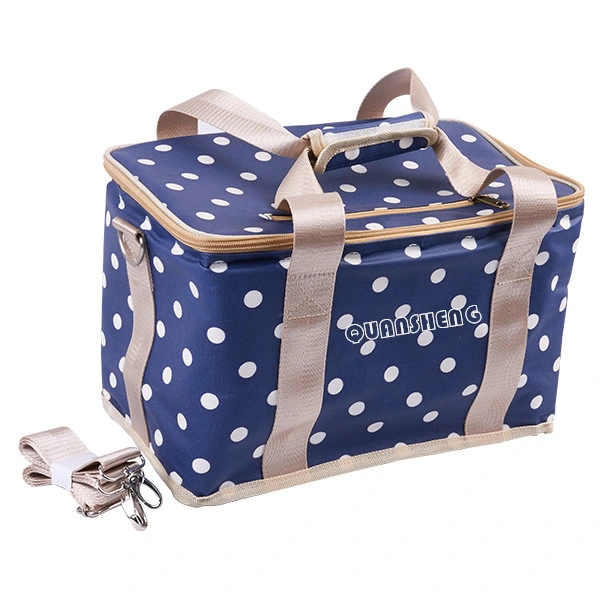 New Waxed Canvas Reusable Insulated Cooler Lunch Bag Wholesale