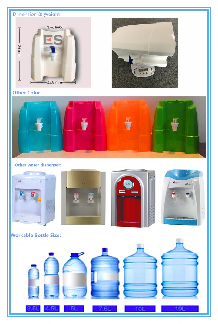 3 Gallon 4 Gallon 5 Gallon Bottle Water Non-Electric Cooling Mini Water Dispenser