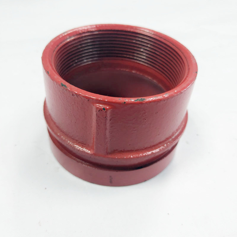 Ductile Iron Fitting DN150 Grooved Pipe Threaded Concentric Reducer