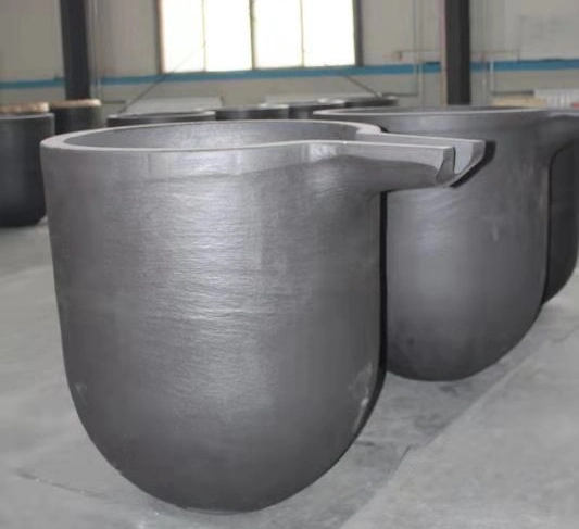 Silicon Carbide Graphite Crucible Metal Casting Sand Mold Casting Made in China
