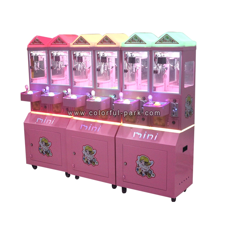 Colorful Park Cheap Claw Machine Claw Crane Machine Mini Arcade Game Machine