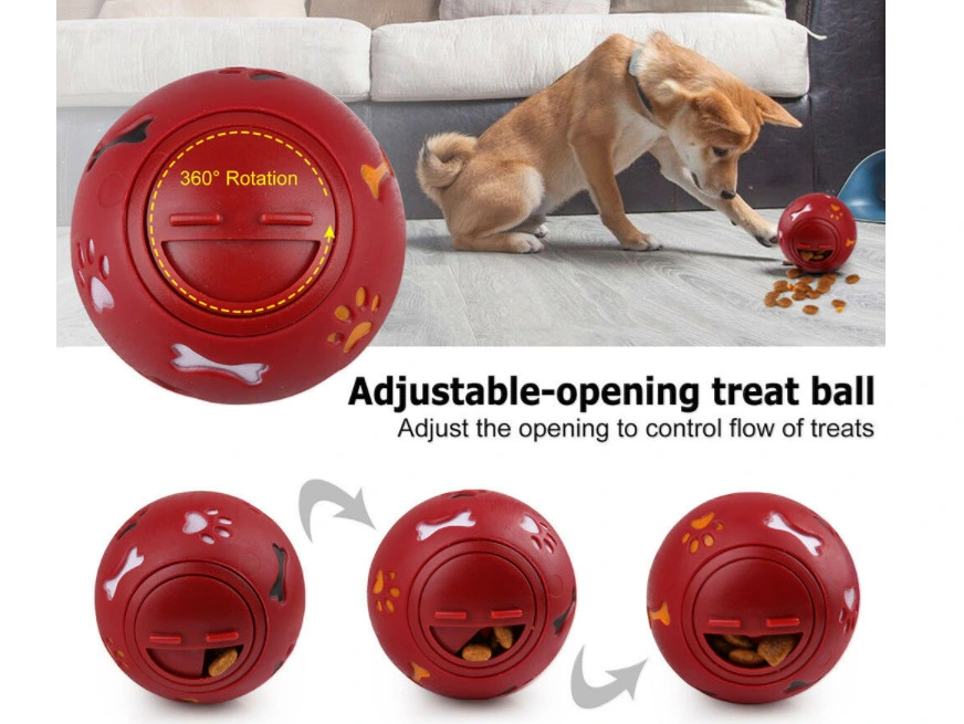 Indestructible Solid Rubber Ball for Pet Cat Dog Training Chew