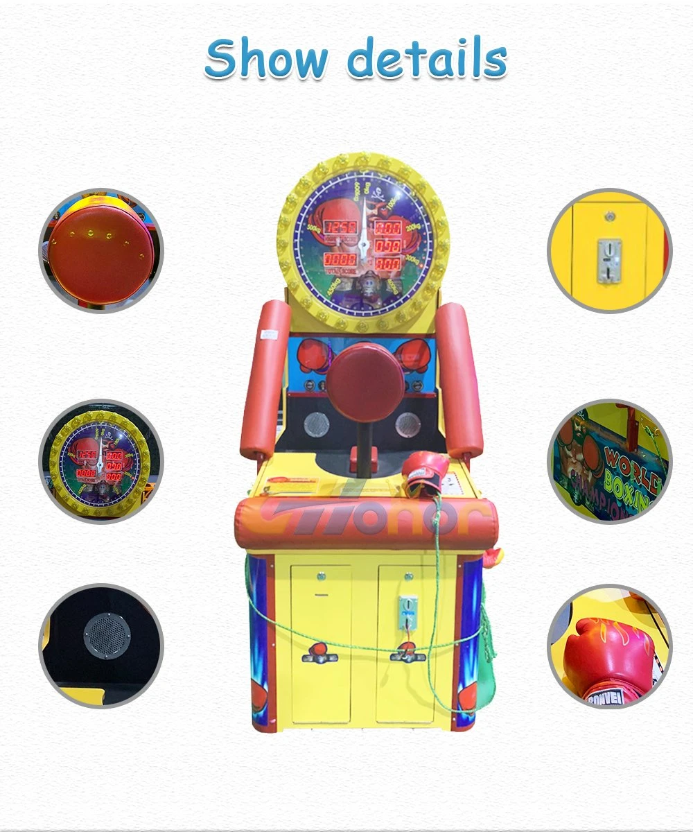 Luxury Arcade Punch Game Machine Coin Operated Boxing Target Game Arcade Punch Sport Game Machine Coin Operated Sport Game Arcade Game Machine