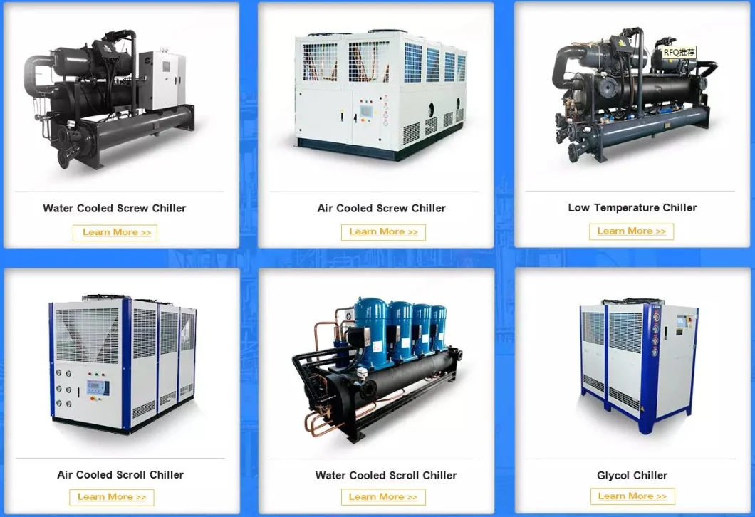 40 Ton Brewing Chiller Price Industrial Water Cooler Air Cooler Water Chiller for Printing Machine