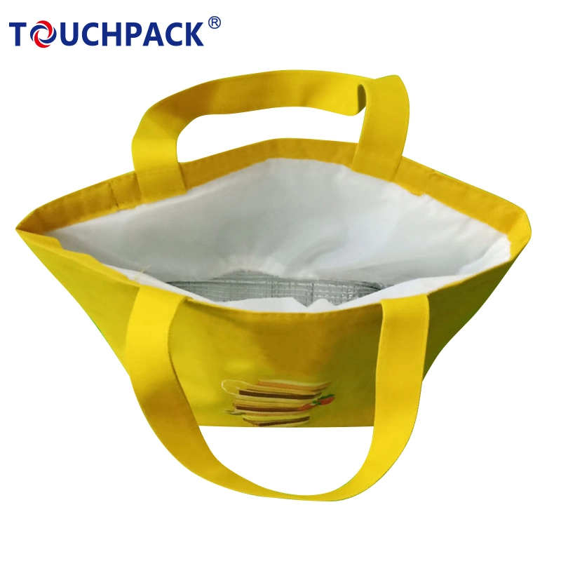 Wholesale Reusable Portable Cheap High Quality Custom Non Woven Insulated Thermal Lunch Cooler Bag