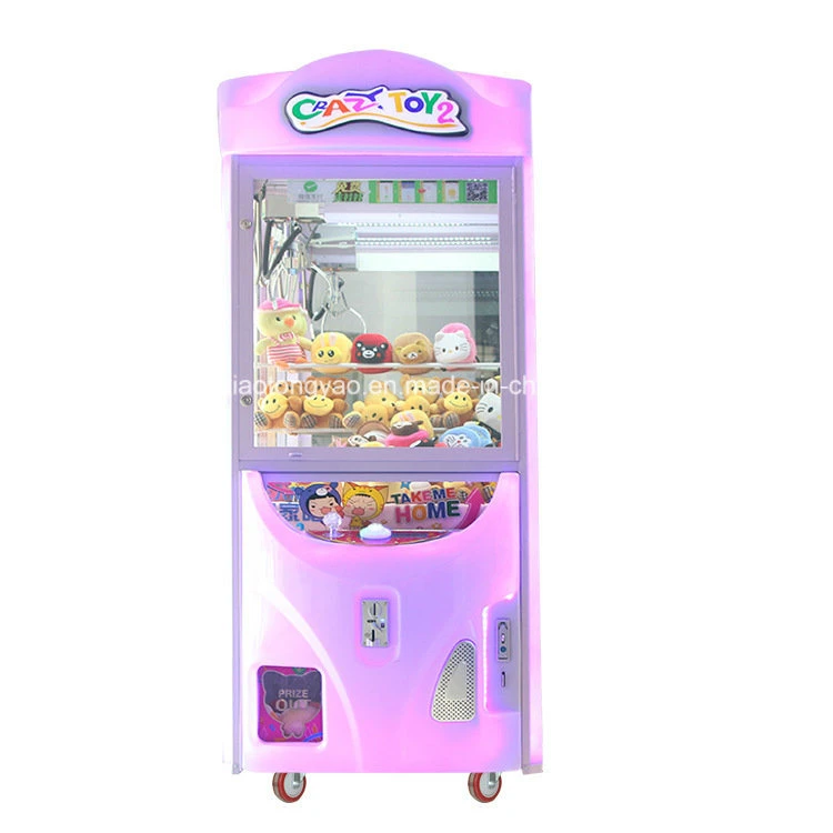 Arcade Toy Candy Crane Crazy Toy2 Claw Machine for Sale