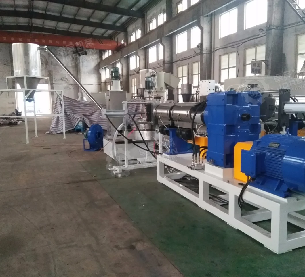 Rigid Flakes Plastic Recycling Machine/PP PE Flakes Pelleting Machine