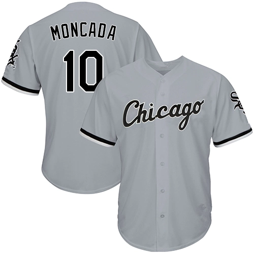 White Sox Jerseys 10 Yoan Moncada Baseball Jerseys