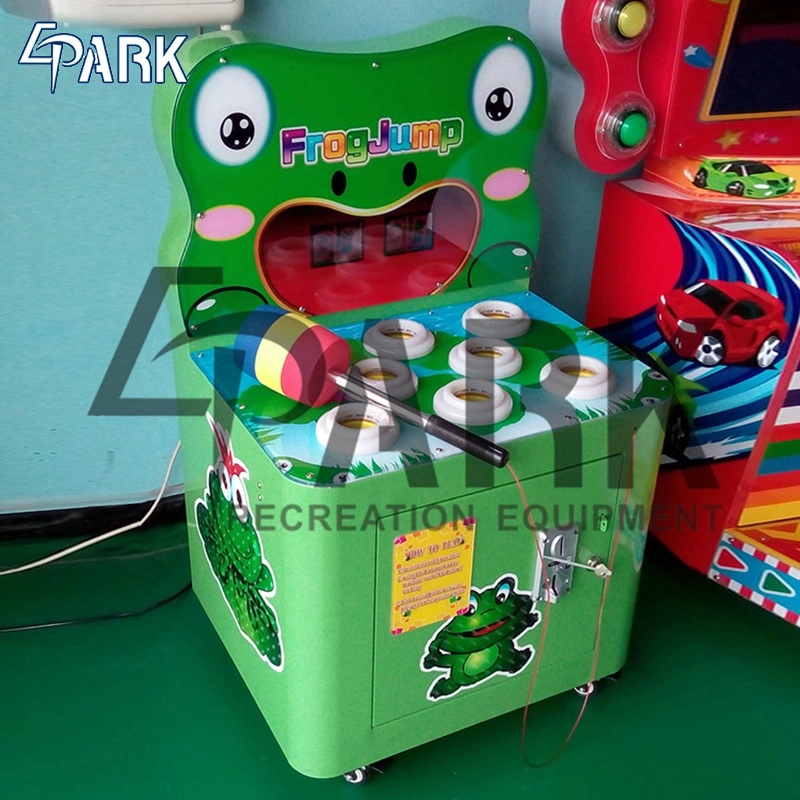 Coin Operated Whack The Mole Lottery Machine Hit Hammer Game Machine