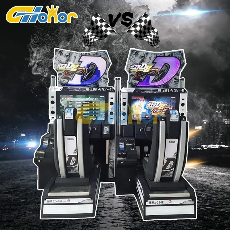 Sell Indoor Arcade Game Machine Adult Racing Game Machine Coin-Operated Initials D8 Game Machine Electronic Version Game Machine
