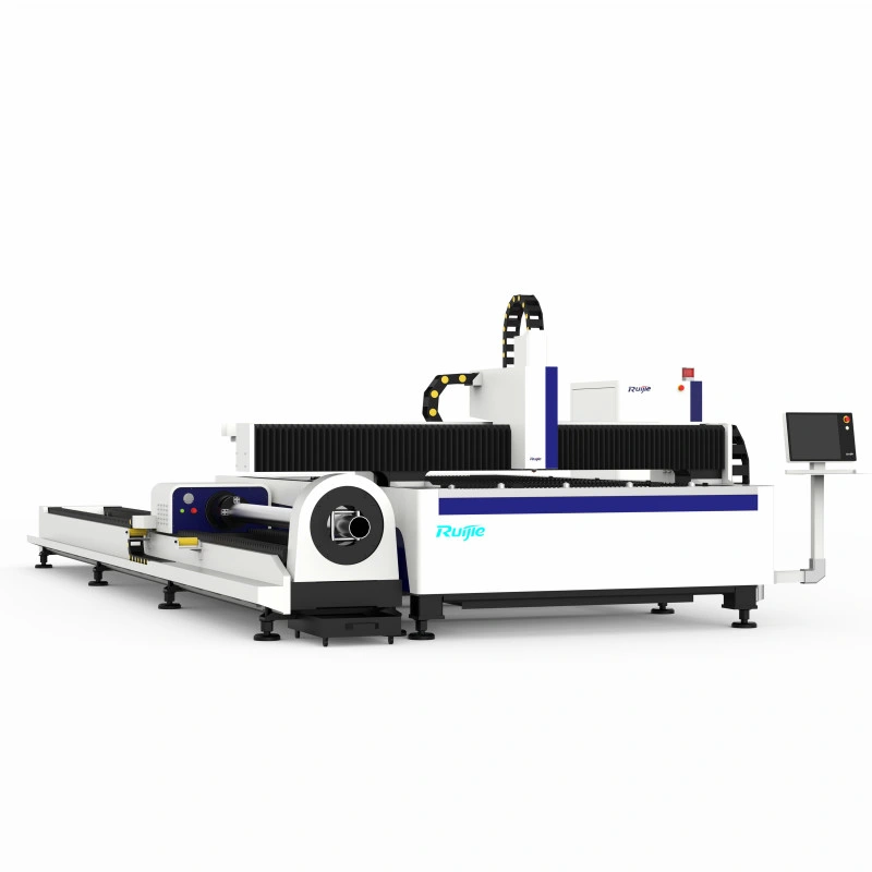 700W 1000W Raycus Ipg Metal Tube and Plate Cutting Fiber Laser Cutting Machine