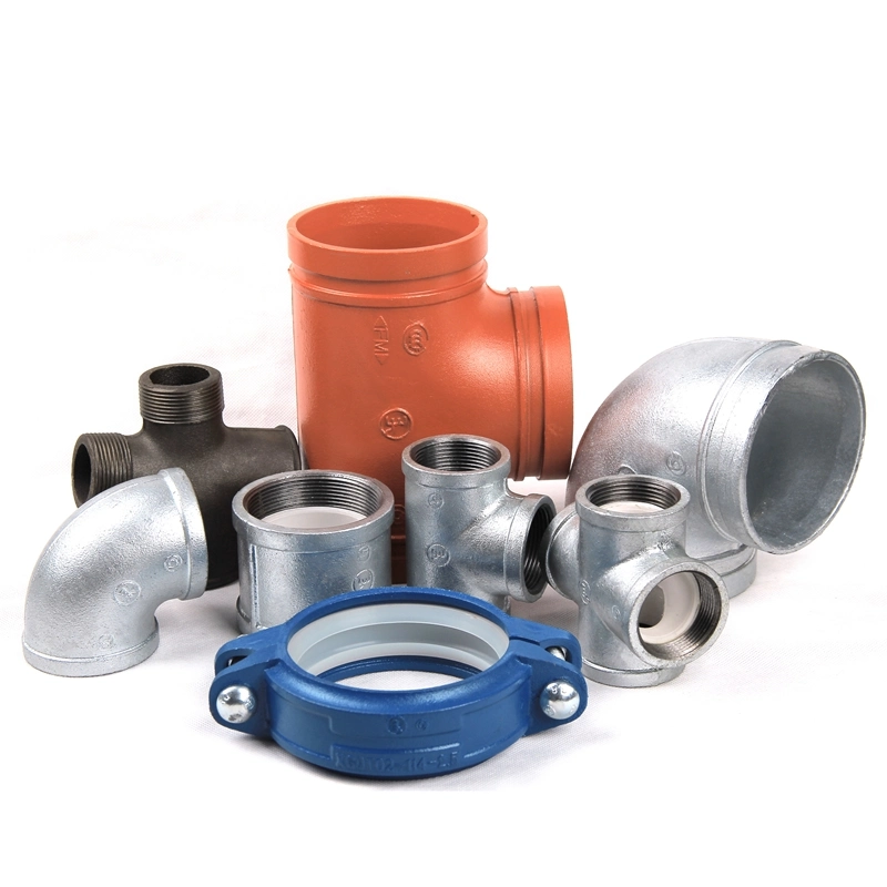 UL/FM Approved Grooved Fittings, Ductile Iron Pipe Fitting - Crosses
