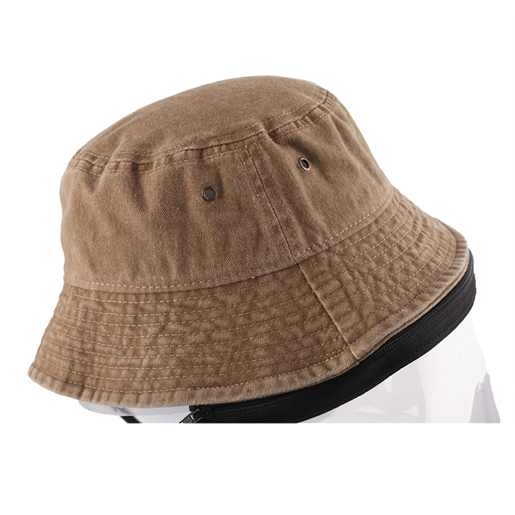 Factory Sale Custom Transparent Face Shield Bucket Hat Fisherman Hats