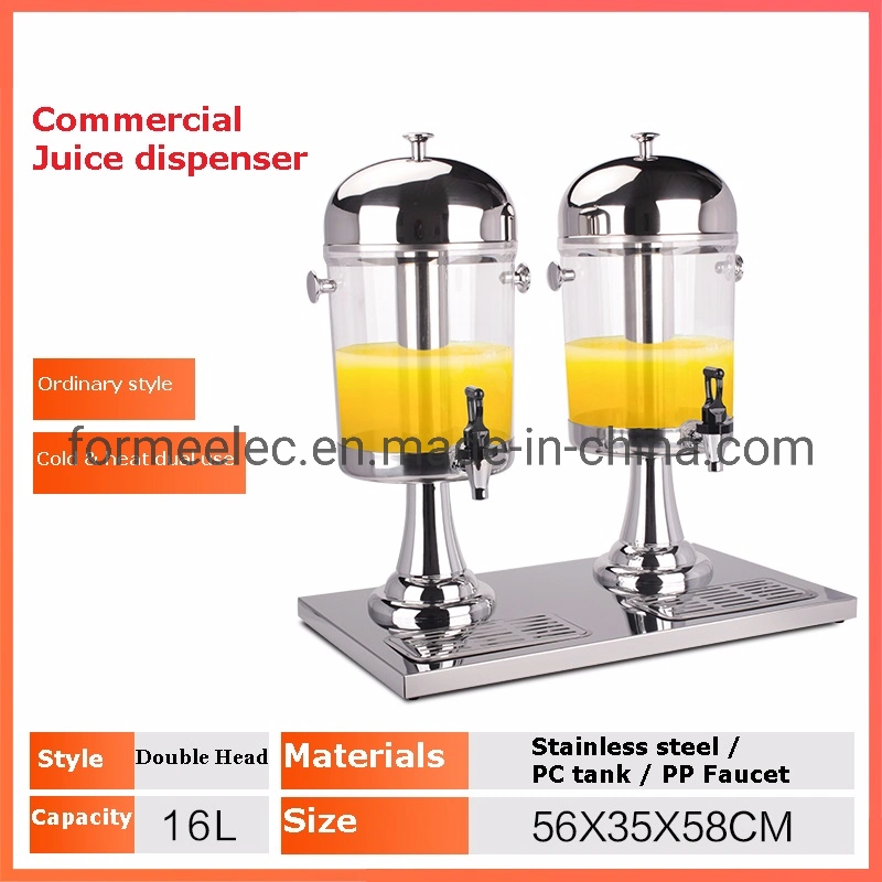 24L Juicer Commercial Juice Dispenser 8L*3 Juice Machine Beverage Dispenser