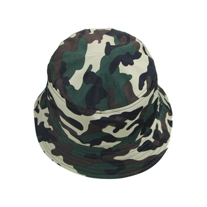 Cool Colorful with Rope Simple Fashion Cotton Camo Bucket Hats