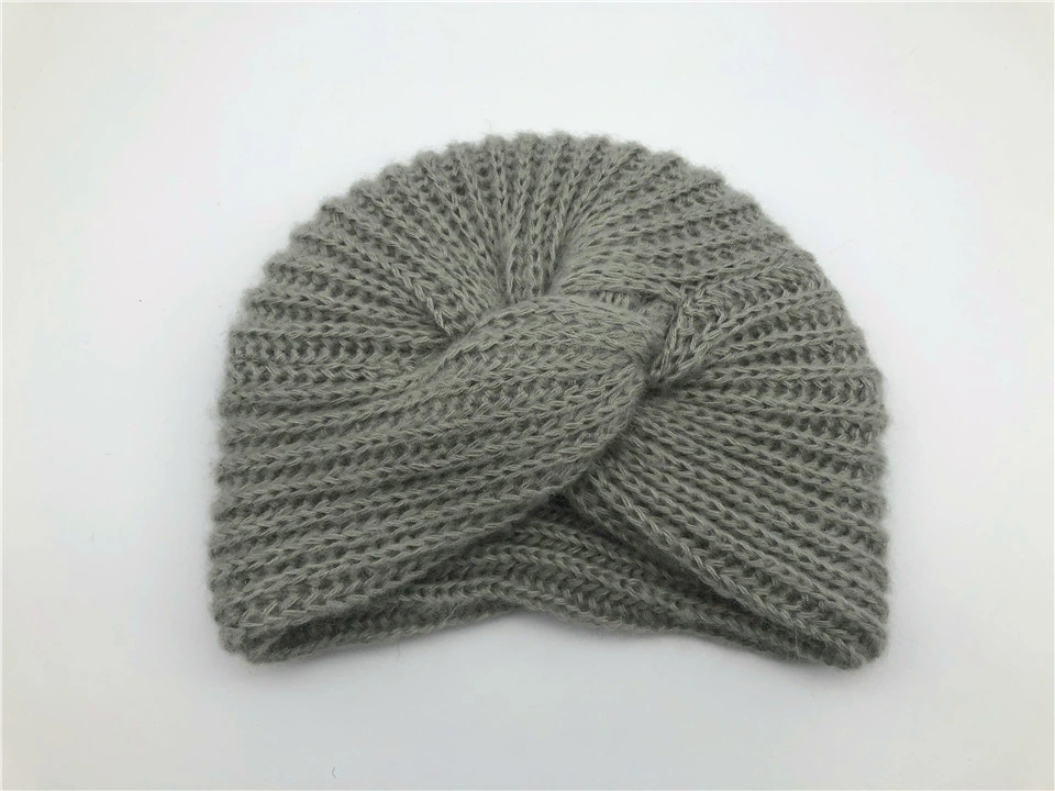 Kids Knitted Winter Warm Acrylic Cotton Hat Cap