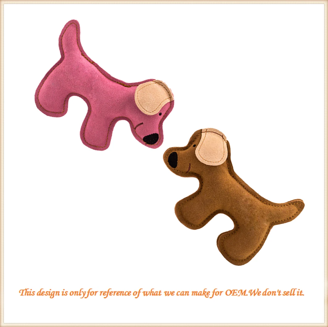 OEM Hot Selling Pet Toys Dog Plush Bite Chew Toys with Anymail Shape