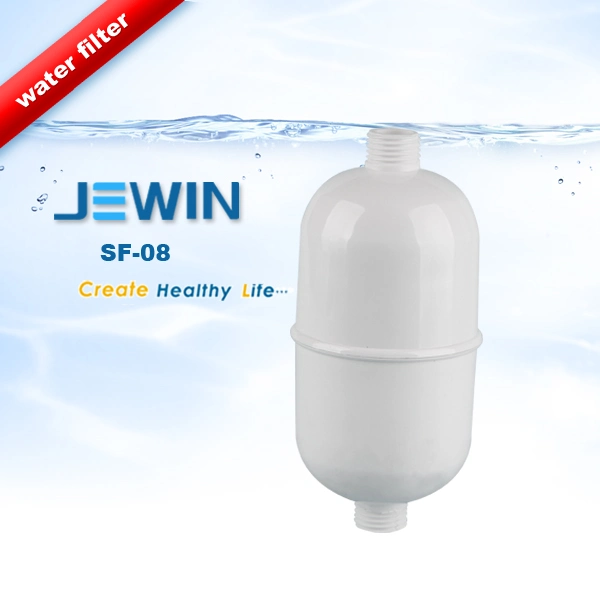 Plastic Shower Water Filter Carbon Calcium Sulfite Kdf