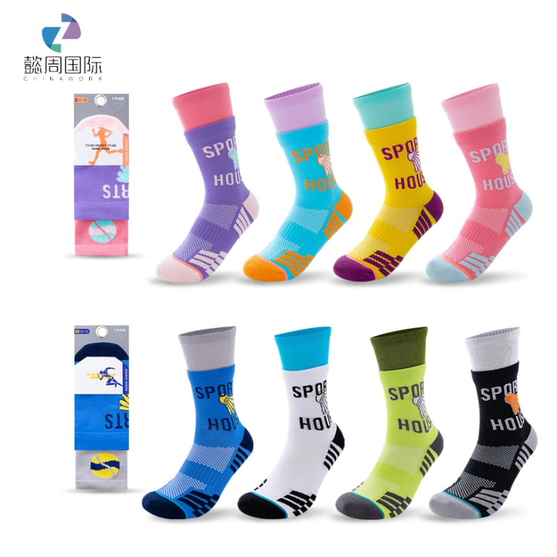 Medium Socks OEM Fashion Socks Pattern Design Custom Logo Crew Sports Scoks Running Socks Men Cycling Socks Man Cotton Socks Boat Socks Basketball Socks