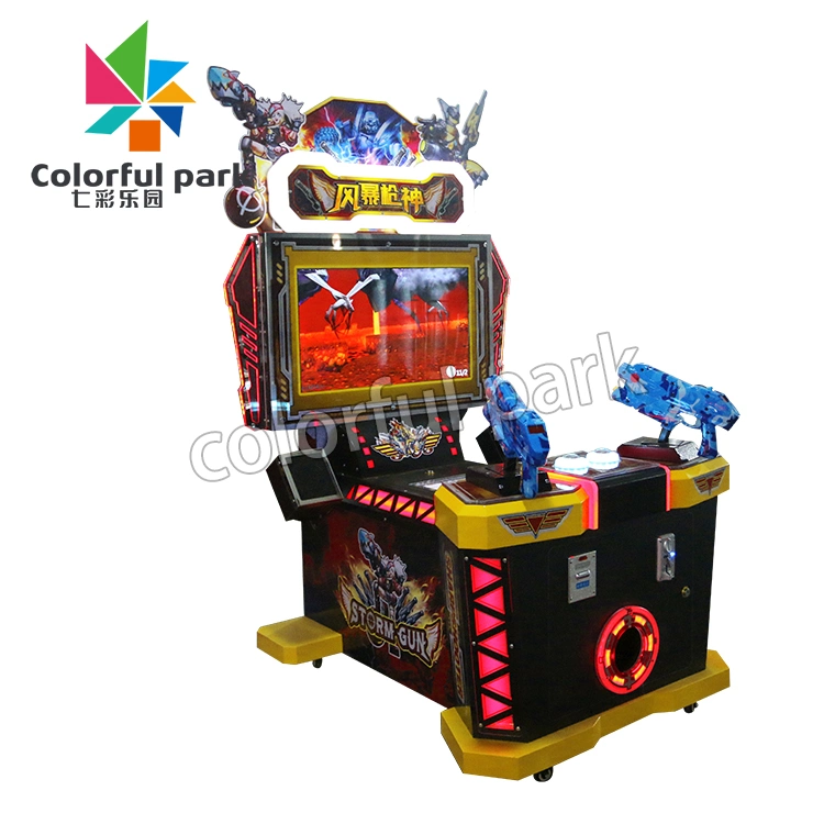 Colorful Park Coin Operated Game Machine Shooting Game Video Machine