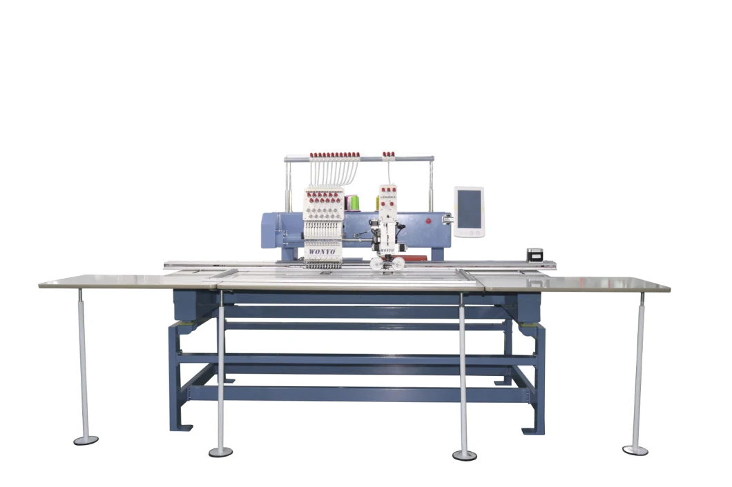 2019 New Big Area Single Head Coiling/Taping/Flat/Cording Embroidery Machine Computerized