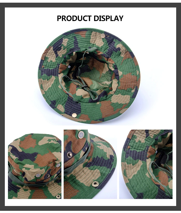 Airsoft Tactical Marine Bucket Jungle Cotton Military Boonie Hat