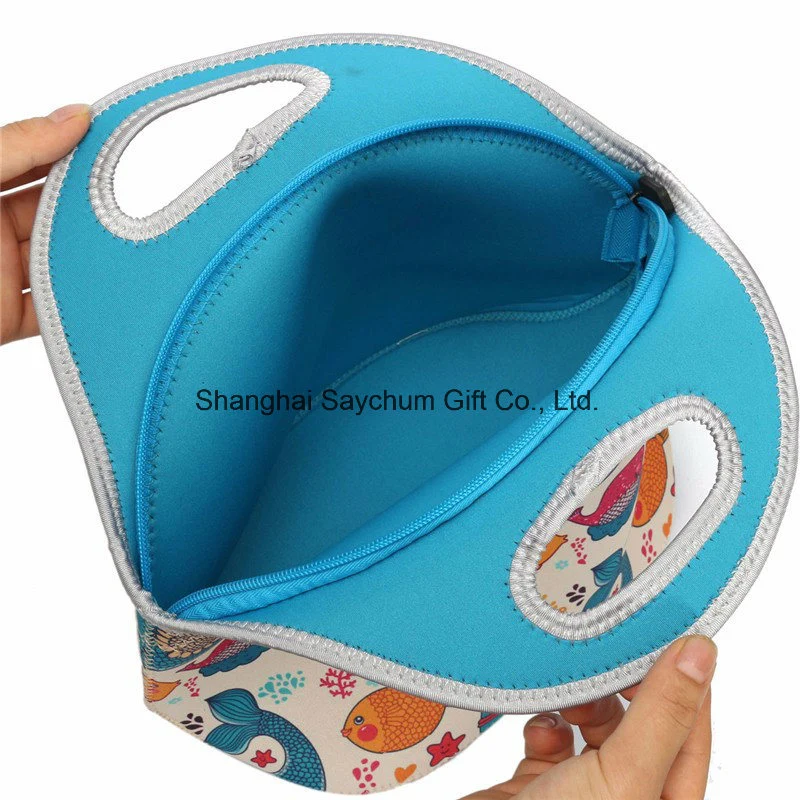 Custom Design Multi Style Insulated Lunch Bag Neoprene Lunch Bag