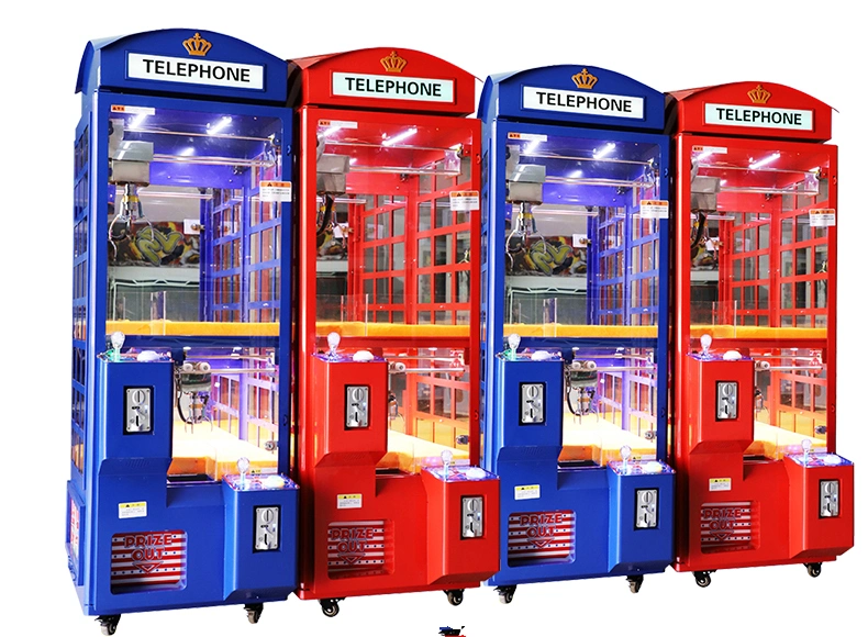 Wholesale British Style Doll Claw Crane Vending Toy Game Machine