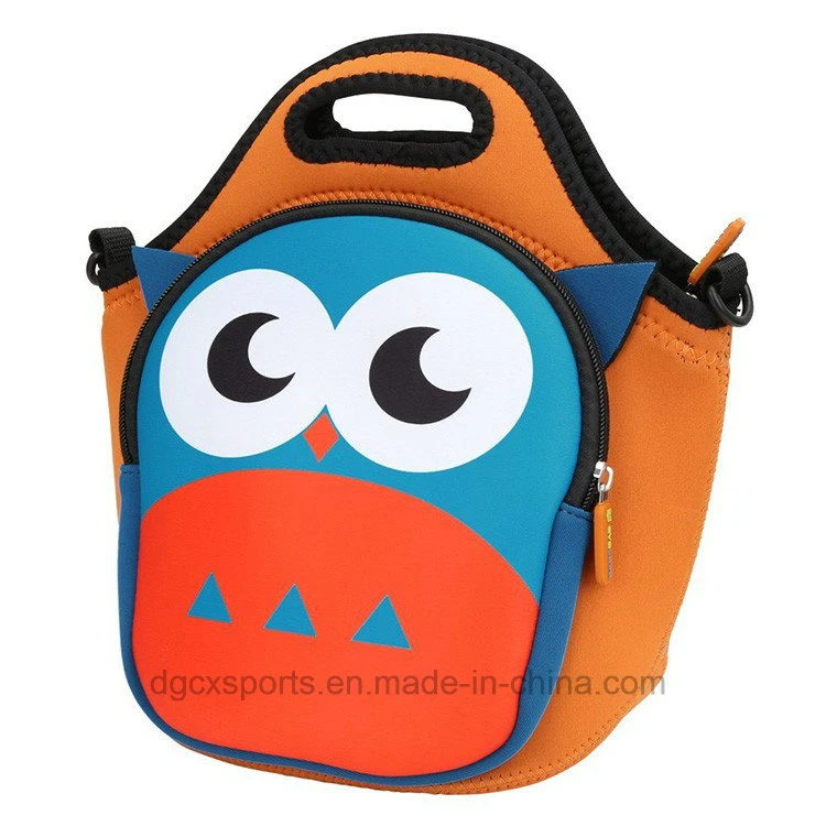 New Style Fitness Insulated Neoprene Picnic Lunch Food Bag Thermal Cooler Bag for Kids