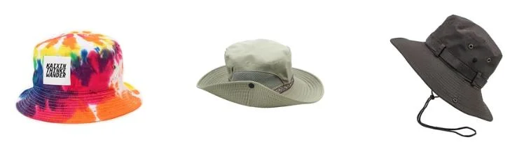 Custom Mesh Sun Hat Large Wide Brim Beach Bucket Hats Fishing Hats with String