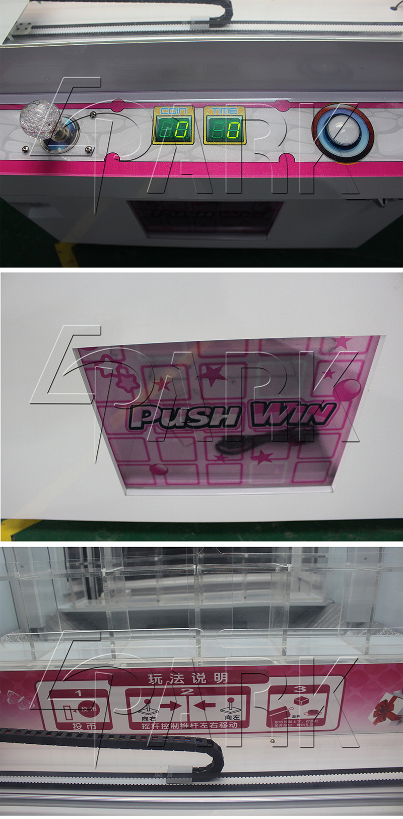 Push Win Toys Machine Game Plush Toy Vending Machine