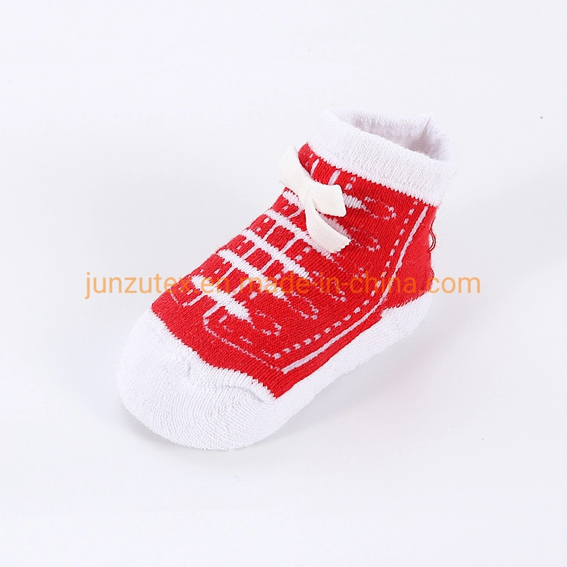 Newborn Baby Socks 2020 New Arrivals Wholesale 0-12 Months Baby Socks Sports Shoes Lace Baby Socks Cotton Children Baby Socks Straight