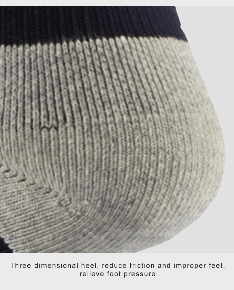 Rigorer Sports Wear Socks Custom Logo Nylon Cotton Fabric Thicken Fasten Toe Towel Bottom Unisex