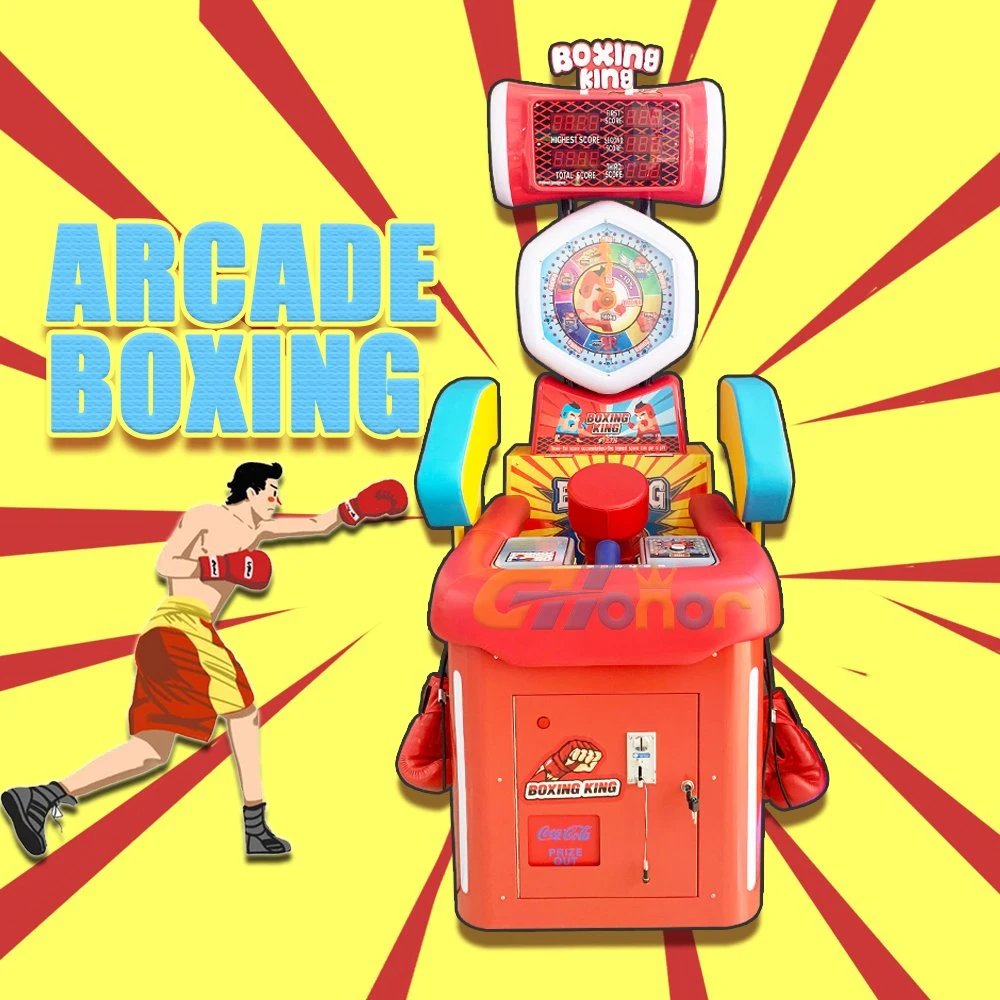 Luxury Arcade Boxing Game Machine Arcade Sport Game Machine Coin Operated Punch Game Arcade Street Boxing Game Machine Arcade Game Machine for Indoor