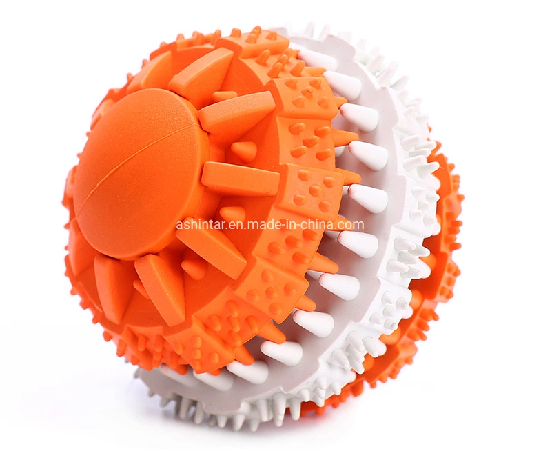 Pet Accessories Rubber Molars Cleaning Tooth Intelligence Chewing Small Ball Pet Dog Toys