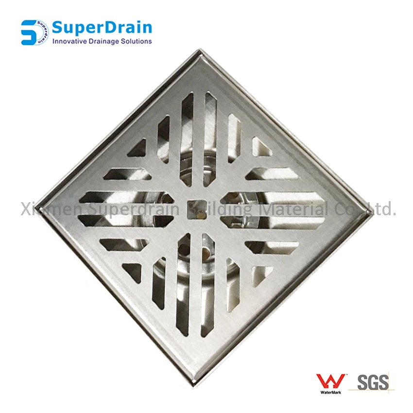 Cheap Bath Accessories Shower Room Triangle Stainless Steel Shower Drain
