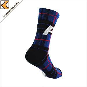 162052sk- Sport Men's Dress Comb Stripe Cotton Sock